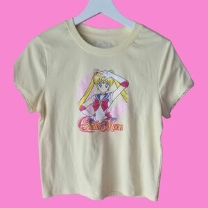 Sailor Moon Kids Cream T-Shirt